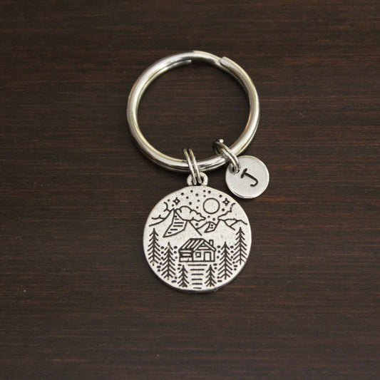 cabin in the woods keychain