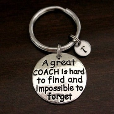 A great coach keychain
