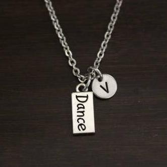 Dance Necklace - Ballet Jewelry - Athlete Necklace - Dancer Necklace - Dancer Jewelry - Dancer Gift - Ballet Necklace - I/B/H