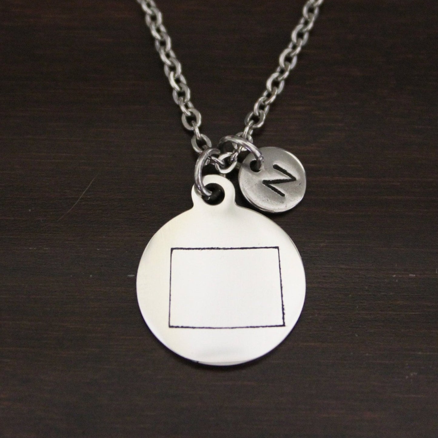 Colorado Necklace - CO Necklace - Colorado Jewelry - CO Jewelry - Colorado Lover-Colorado State-State Necklace-Home Necklace-US State-I/B/H